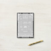 グラフィックアーキテクチャIV ポストイット (デスク上)