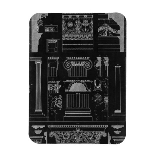 グラフィックアーキテクチャIV マグネット (縦)