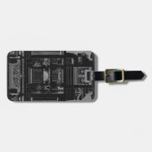 グラフィックアーキテクチャIV ラゲッジタグ (正面横)