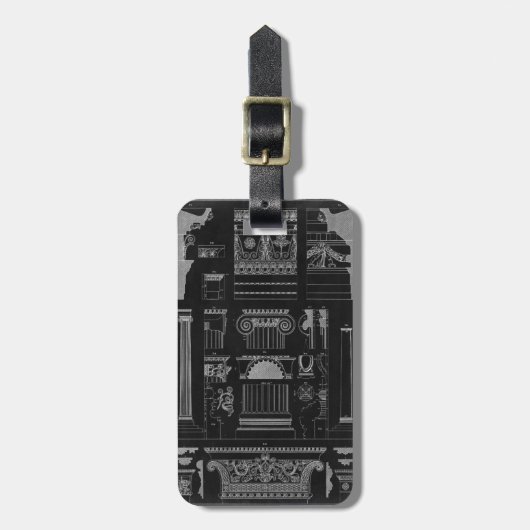 グラフィックアーキテクチャIV ラゲッジタグ (正面縦)