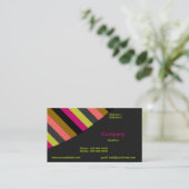 グラフィックアーティストモダン名刺 名刺 (スタンド正面)