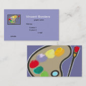 グラフィックアーティスト 名刺 (正面/裏面)