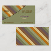 グラフィックアーティスト- Autumn Business Card 名刺 (正面/裏面)