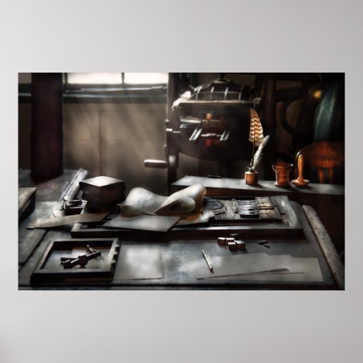 グラフィックアーティスト- Printers Office ポスター (正面)