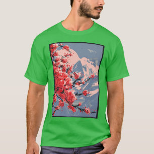 グラフィックアートアニメジャパンスタイル Tシャツ