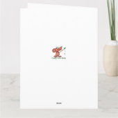 グラフィックアートグレーウルフ野生動物自然 カード (裏面)