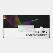 グラフィックアートデザイン,グラフィックデザイナー デスクマット (キーボード&マウス)