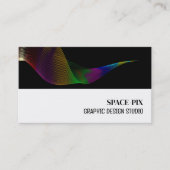 グラフィックアートデザイン,グラフィックデザイナー 名刺 (正面)