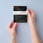 グラフィックアートデザイン、グラフィックデザイ広告ナー チラシ (手)