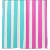 グラフィックアートワークイラストレーション シャワーカーテン (正面)