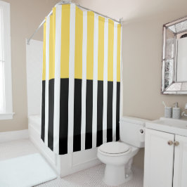 グラフィックアートワークイラストレーション シャワーカーテン