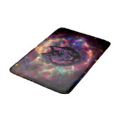グラフィックアート、コズミックウルフ バスマット (アングル)
