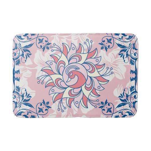 グラフィックアート、明るい生活 バスマット (正面)