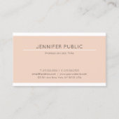 グラフィックエレガントデザインプミニマルライナラグジュアリートレンディー 名刺 (正面)