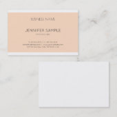 グラフィックエレガント頭が切れるデザインプモダンラントレンディー 名刺 (正面/裏面)