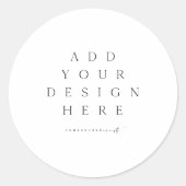 グラフィックカスタムー ラウンドシール (正面)