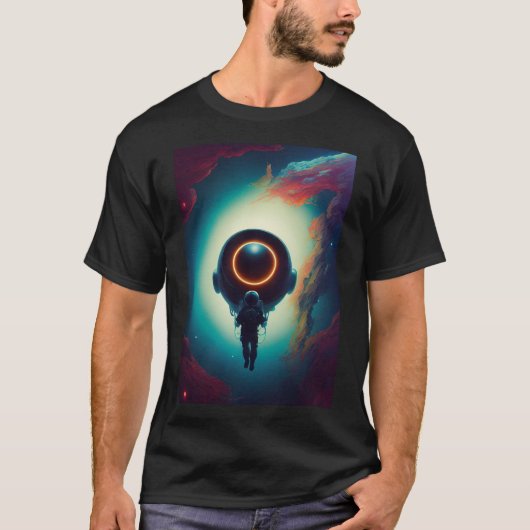 グラフィックカッコいいティー – 群衆から目立つ Tシャツ (正面)