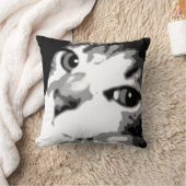 グラフィックキャット装飾用クッション クッション (ブランケット)