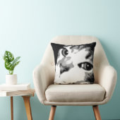 グラフィックキャット装飾用クッション クッション (椅子)