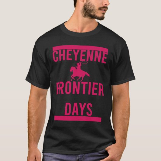 グラフィッククールティーズCheyenneフロンティア日 Tシャツ (正面)