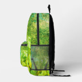 グラフィックグランジバックパック プリントバックパック (右)