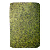 グラフィックグリーンモス写真自然 バスマット (正面縦)
