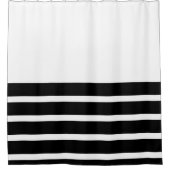 グラフィックシェイプアートイラストレーション シャワーカーテン (正面)