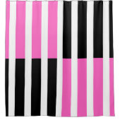 グラフィックシェイプアートイラストレーション シャワーカーテン (正面)