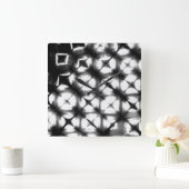 グラフィックシボリI スクエア壁時計 (ホーム)