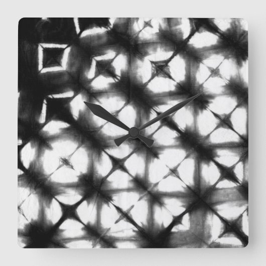 グラフィックシボリI スクエア壁時計 (正面)