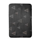 グラフィックシンボルイニシャルパターン バスマット (正面縦)