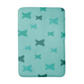 グラフィックシンボルイニシャルパターン バスマット (正面縦)