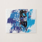 グラフィックスノーモービル ジグソーパズル (横)