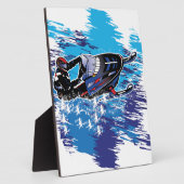 グラフィックスノーモービル フォトプラーク (側面)