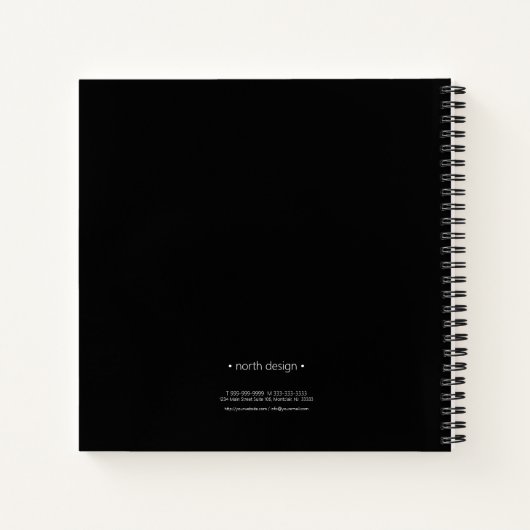 グラフィックス抽象芸術数々の等高線 – 色ID755 ノートブック (裏面)