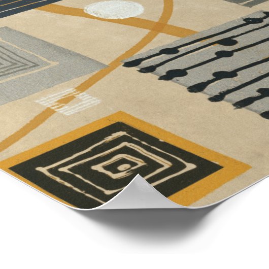 グラフィックタイル ポスター (角)