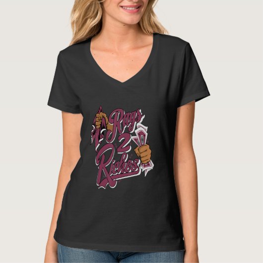 グラフィックティーズRag 2 Rich Sneaker Match 1 High Borde Tシャツ (正面)