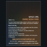 グラフィックテクスチャ、グラフィックデザイ広告ナー チラシ<br><div class="desc">グラフィックテクスチャ広告、グラフィックデザイナーのビラBy The Business Card Store.</div>