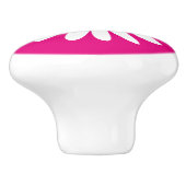 グラフィックデイジーピンクノブ セラミックノブ (側面)