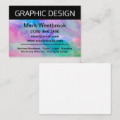 グラフィックデザイナモダンーの名刺 名刺 (正面/裏面)