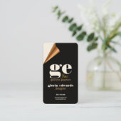 グラフィックデザイナーの名刺 名刺 (スタンド正面)