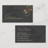 グラフィックデザイナーの名刺 名刺 (正面/裏面)