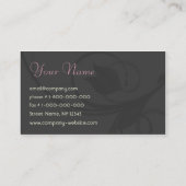 グラフィックデザイナーの名刺 名刺 (裏面)