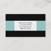 グラフィックデザイナーの名刺 名刺 (裏面)