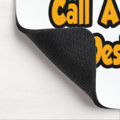 グラフィックデザイナーの呼び出し マウスパッド (コーナー)