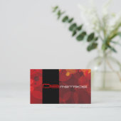 グラフィックデザイナーカスタムサークル名刺 名刺 (スタンド正面)