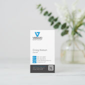 グラフィックデザイナープロフェッショナル名刺 名刺 (スタンド正面)