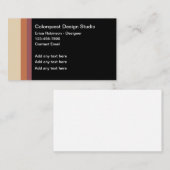 グラフィックデザイナー名刺デザインテンプレート 名刺 (正面/裏面)