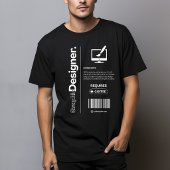 グラフィックデザイナー 仕事のユーモア ギフト トライブレンドＴシャツ