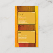 グラフィックデザイナー 名刺 (裏面)